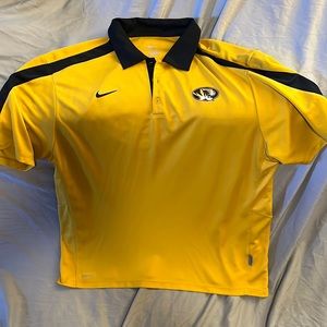 Nike Missouri (Mizzou) Tigers Dri-Fit Polo